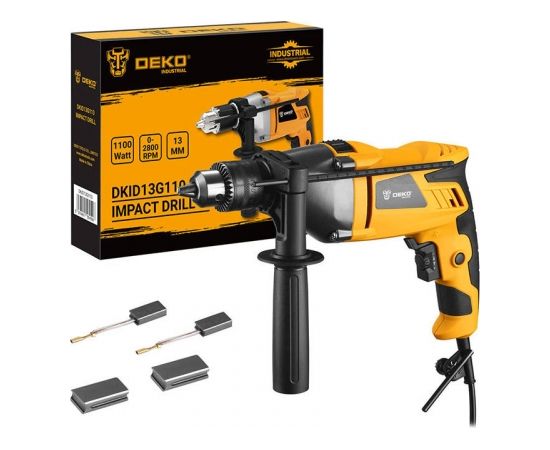 Deko Tools Impact Drill DKID13G110 Urbjmašīnas un skrūvgrieži