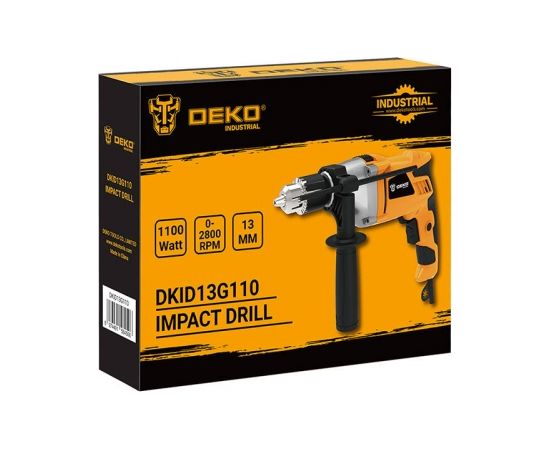 Deko Tools Impact Drill DKID13G110