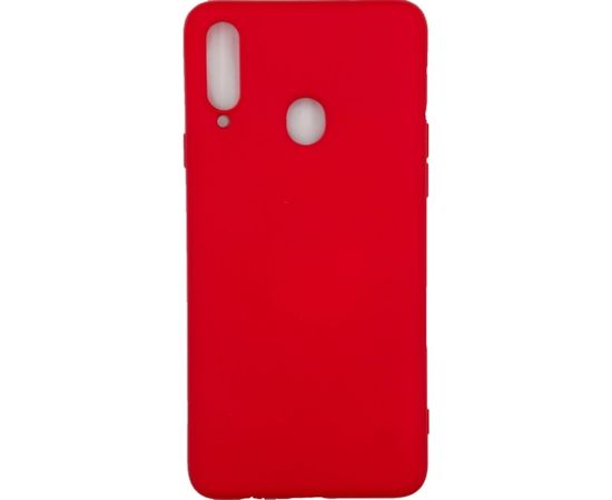 Evelatus  
       Samsung  
       A20s Soft Touch Silicone 
     Red