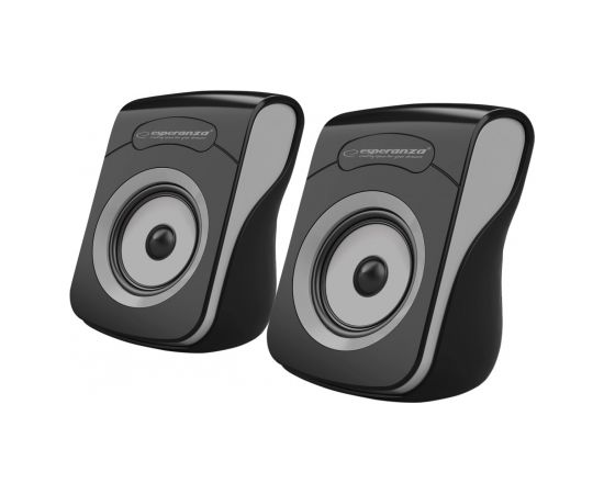 Esperanza EP140KE USB 2.0 Speakers. 6 W Black/Grey