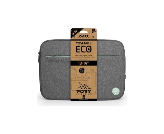 Port Designs YOSEMITE Eco notebook case 35.6 cm (14") Sleeve case Grey