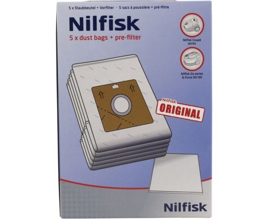 Nilfisk DUST BAG SYNTH ONE,GO AND COUPE