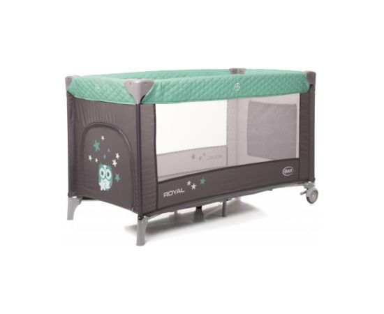 Saliekamā gulta ROYAL green 4BABY Akcija Bērnu gultiņas