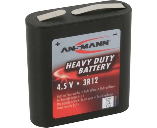 Zinc carbon battery 3R12 4.5V 2000mAh ANSMANN