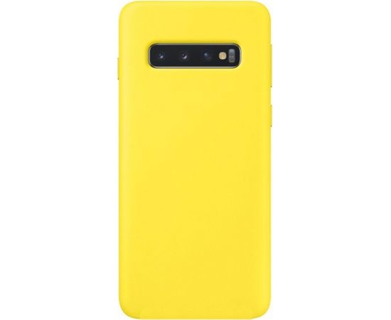 Evelatus  
       Samsung  
       S10e Soft case with bottom 
     Light Yellow