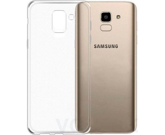 Evelatus  
       Samsung  
       Galaxy J6 Plus Silicone Case 
     Transparent