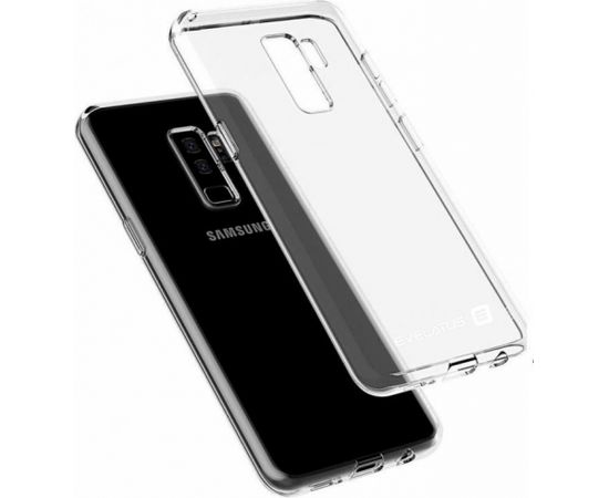 Evelatus  
       Samsung  
       S9 Plus Silicone Case 
     Transparent
