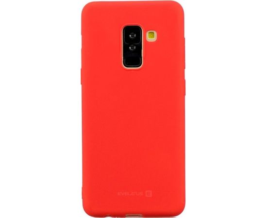 Evelatus  
       Samsung  
       A6 Plus 2018 Silicone Case 
     Red