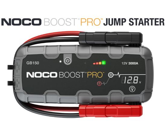 Dzinēja iedarbināšanas palīgierīce Noco Booster 12V 3000A LITHIUM