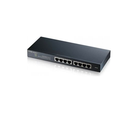 ZYXEL GS1900-8 V2, 8 PORT GBE L2 SMART SWITCH, DESKTOP, FANLESS