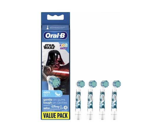 Oral-B Electric Toothbrush Heads, Star wars EB10S-4 Heads, For kids, Number of brush heads included 4