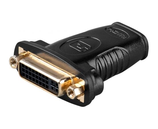 Goobay HDMI/DVI-I adapter, gold-plated 68690