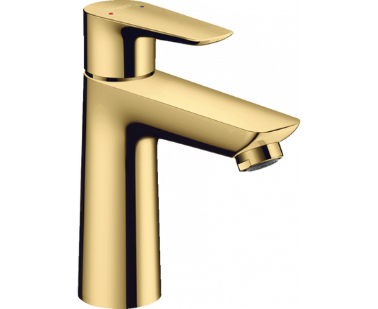 Hansgrohe izlietnes maisītājs Talis E 110, ar pop-up, polished gold optic