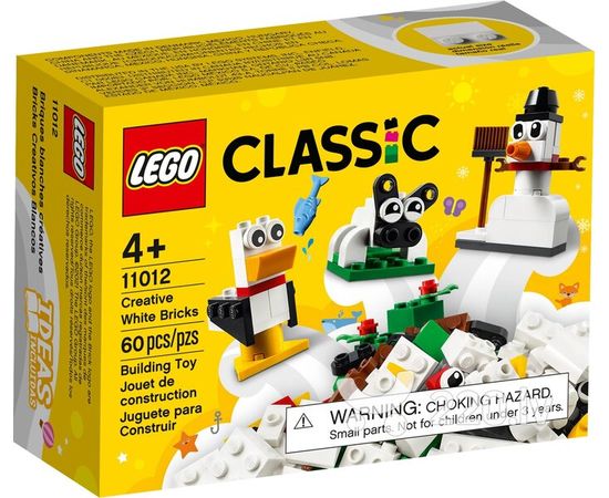 LEGO Classic Radošie baltie klucīši (11012)