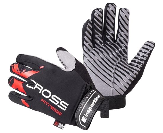 inSPORTline Freso treniņcimdi - Black-Red L fitnesa cimdi, saites un jostas