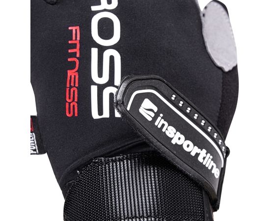 inSPORTline Freso treniņcimdi - Black-Red L fitnesa cimdi, saites un jostas