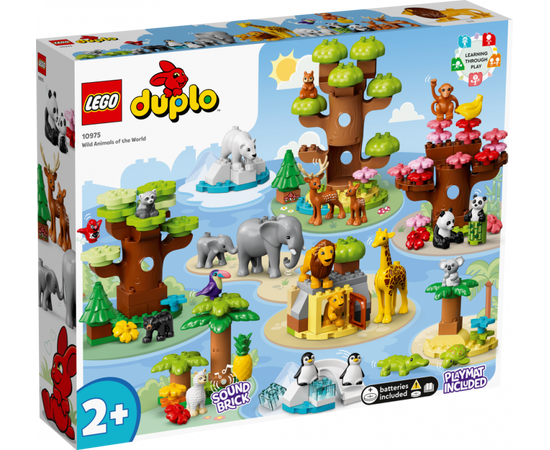 LEGO LEGO 10975 DUPLO Wild Animals of the World Construction Toy (With Sound)