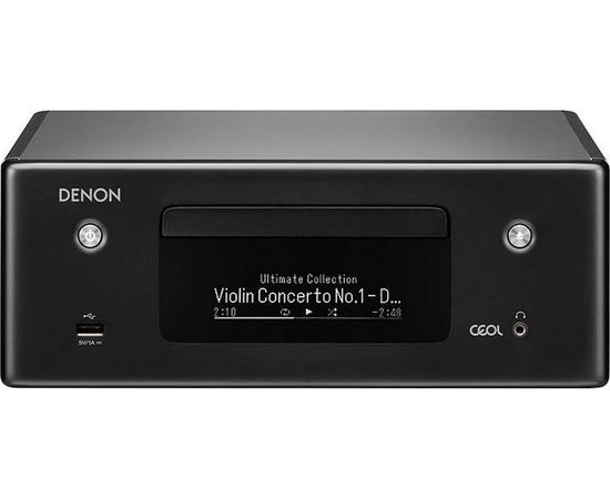 Denon Amplituner DENON RCDN10BKE2 BLACK bez głośników [H]