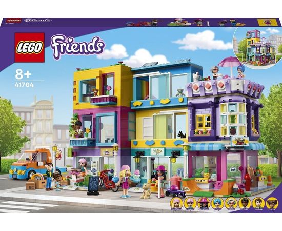 LEGO  Friends Ēka centrālajā ielā 41704
