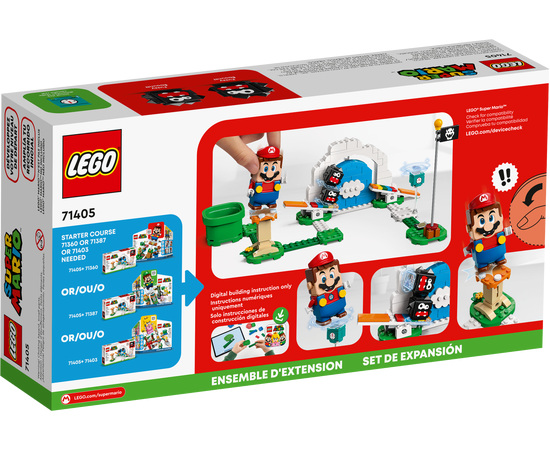 Lego SUPER MARIO 71405 Pūkaiņa vārtu paplašinājuma maršruts Lego Super Mario