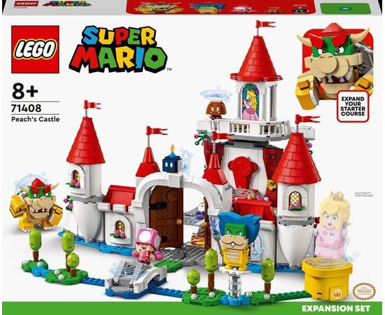 Lego SUPER MARIO Peach pils paplašinājuma maršruts 71408