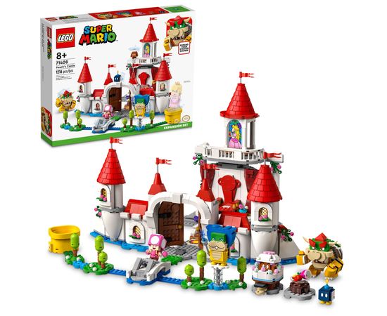 Lego SUPER MARIO Peach pils paplašinājuma maršruts 71408