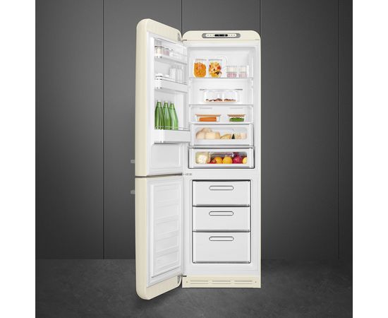 SMEG FAB32LCR5 50's Style 197cm Ledusskapis Cream