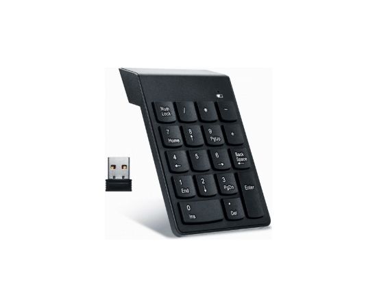 Klaviatūra Gembird USB Numeric Keypad Wireless