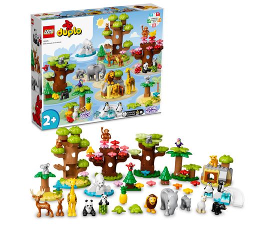 LEGO LEGO 10975 DUPLO Wild Animals of the World Construction Toy (With Sound)
