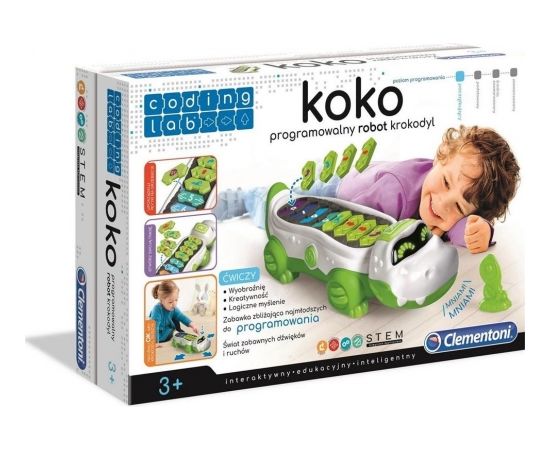 Clementoni Koko programowalny robot Krokodyl