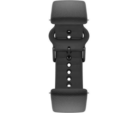 Polar watch strap 20mm S-L T, black silicone