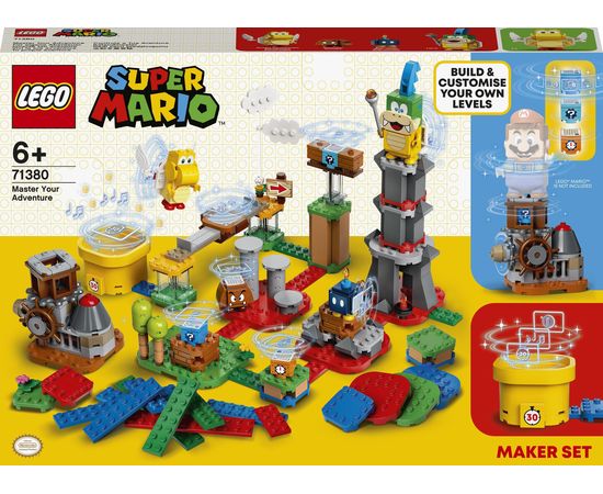LEGO Super Mario Radi savu piedzīvojumu: veidotāja komplekts 71380