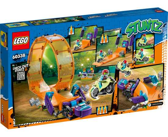 LEGO City 60338 Satriecošās šimpanzes triku cilpa