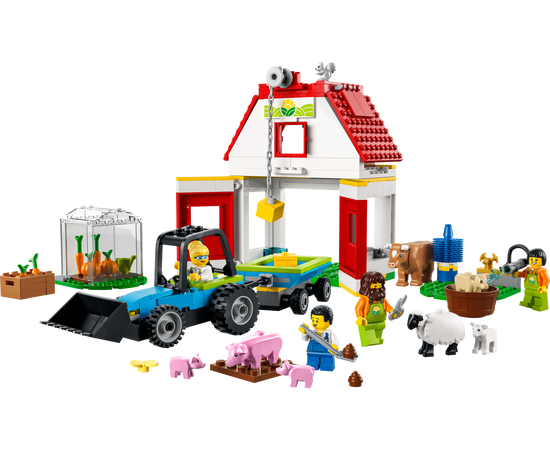 LEGO CITY Šķūnis un lauku sētas dzīvnieki 60346