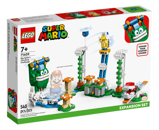 Lego SUPER MARIO Big Spike mākoņu izaicinājuma paplašinājuma maršruts 71409