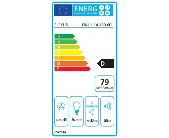 Tvaiku nosūcējs Eleyus DNL L14 150 50WH