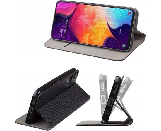 Fusion magnet case grāmatveida maks Huawei Magic 4 Lite 5G melns