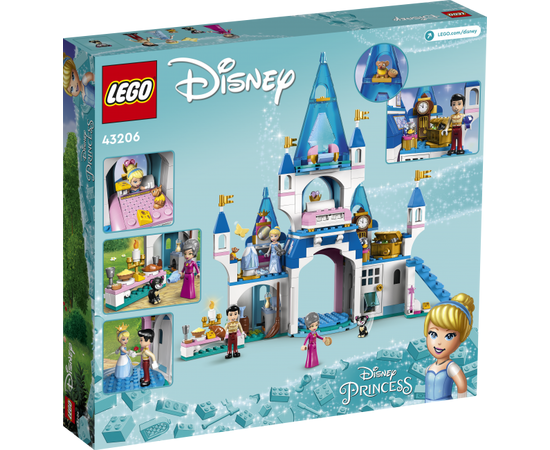 LEGO Disney Pelnrušķītes un Daiļā prinča pils 43206