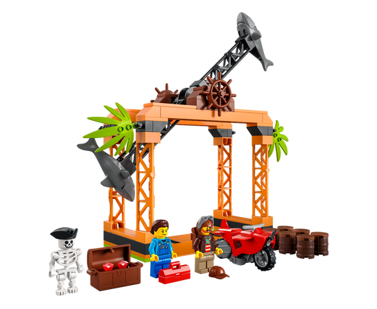 LEGO City Haizivs uzbrukuma triku izaicinājums 60342