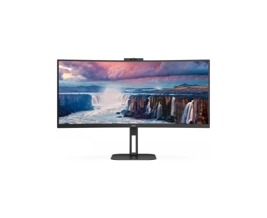 AOC CU34V5CW 34" UWQHD VA CURVED HAS WEBCAM DP/HDMI/USB-C PD 65W