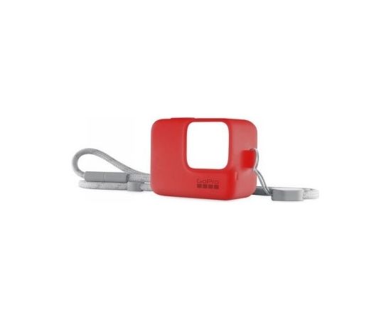 GOPRO SLEEVE + LANYARD (FIRECRACKER RED)