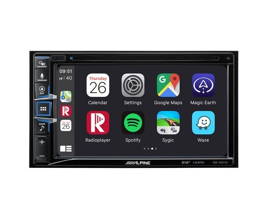 ALPINE 6.5" Navigation System with Trucking Database & DVD Player INE-W611DC