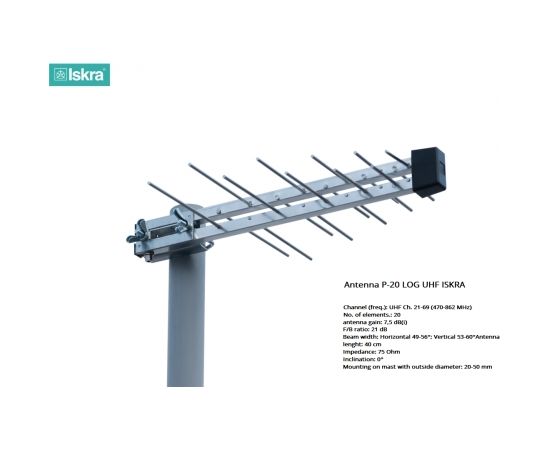 eSTAR P-20F  LOG 21-69 ISKRA Black