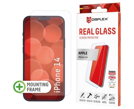 Apple iPhone 14 Real 2D Screen Glass By Displex Transparent