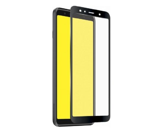 Samsung Galaxy A9 2018 Full Cover Screen Glass By SBS Black