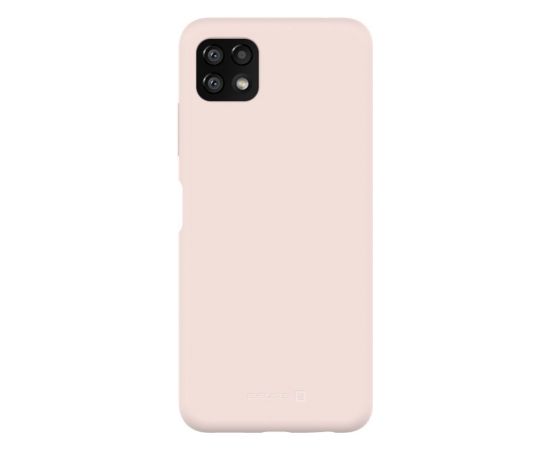 Evelatus  
       Samsung  
       Galaxy A22 5G Premium Soft Touch Silicone Case 
     Pink Sand