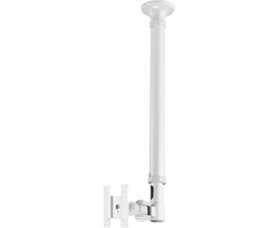 NEWSTAR FLAT SCREEN CEILING MOUNT (HEIGHT: 79-129 CM) 10-30" WHITE