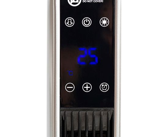 Camry Heater CR 7722 Ceramic 2200W LCD White, Black