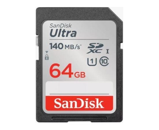 MEMORY SDXC 64GB UHS-I/SDSDUNB-064G-GN6IN SANDISK