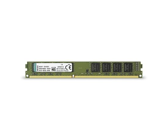 Kingston ValueRAM 8 GB, DDR3, 240-pin DIMM, 1600 MHz, Memory voltage 1.5 V, ECC No, Registered No